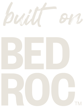 bedroc logo white
